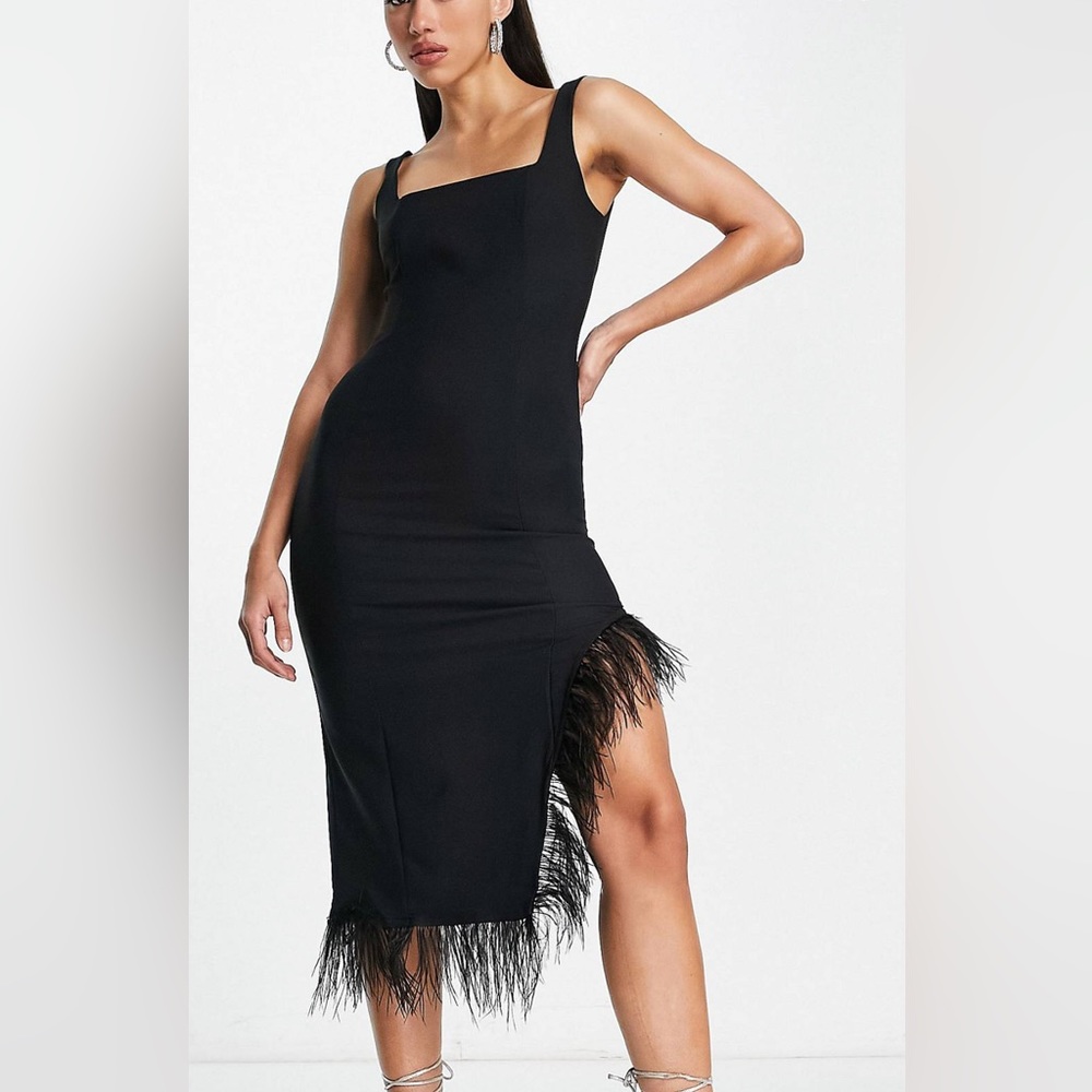 Asos Black Formal Dress